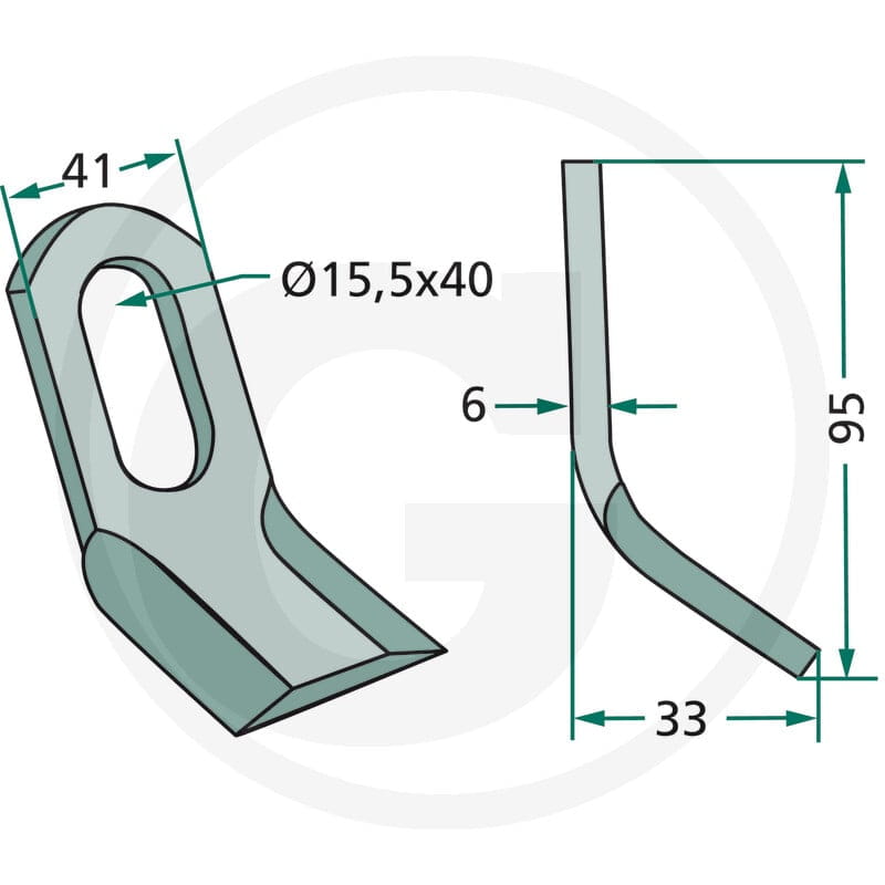 GRANIT Nóż typu Y 18063-BOM-53 - Sklep PoltechParts