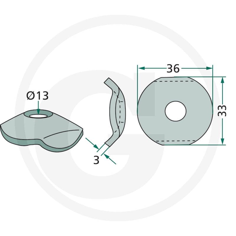 GRANIT Uchwyt 18010.ST-HH-4 - Sklep PoltechParts