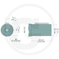M+S Silnik MS 250 D=32mm 11982315 - Sklep PoltechParts