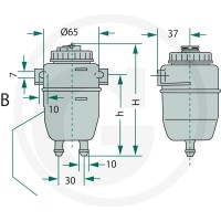 GRANIT Zbiornik wyrównawczy 71704060 - Sklep PoltechParts