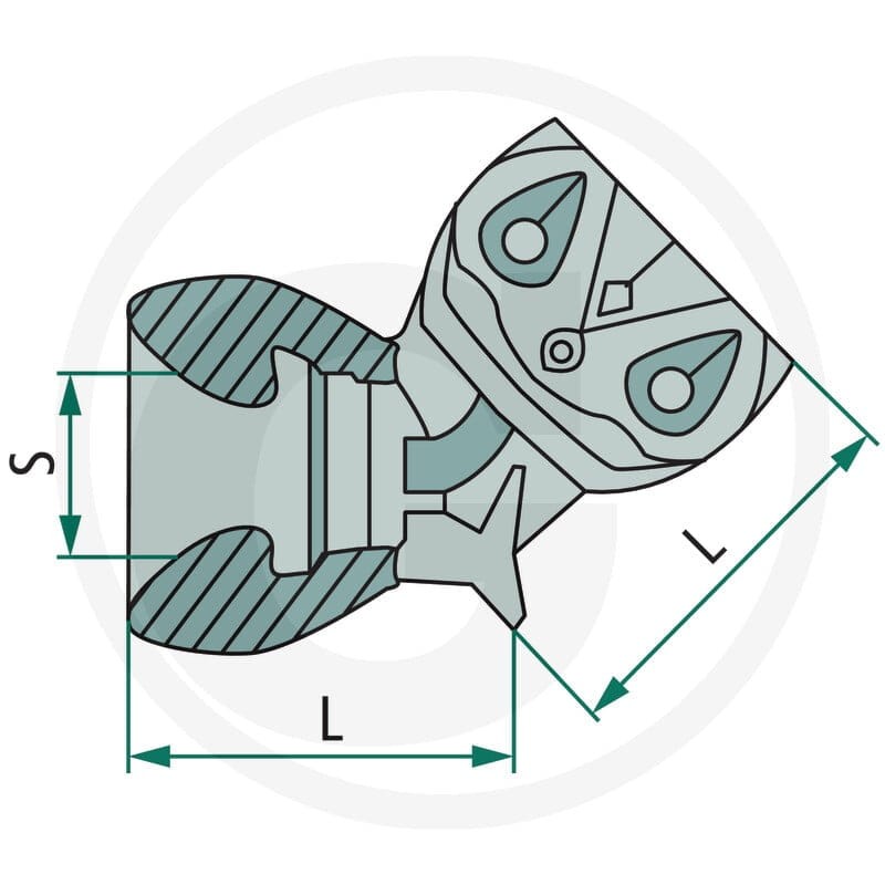 Kongsberg Kolanko 45° Small L 22 22892040045 - Sklep PoltechParts