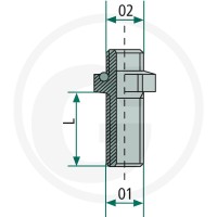 Kongsberg Króciec grodziowy 2286237693 - Sklep PoltechParts