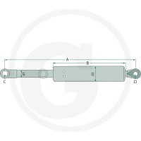 Stabilus Przepustnica ciśnienia gazu 6549702592 - Sklep PoltechParts