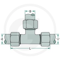 GRANIT Złącze śrubowe - trójnik T 82770098 - Sklep PoltechParts