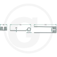 GRANIT Palec podbieracza 52502-080423 - Sklep PoltechParts