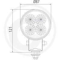 GRANIT Reflektor roboczy LED 70799184 - Sklep PoltechParts