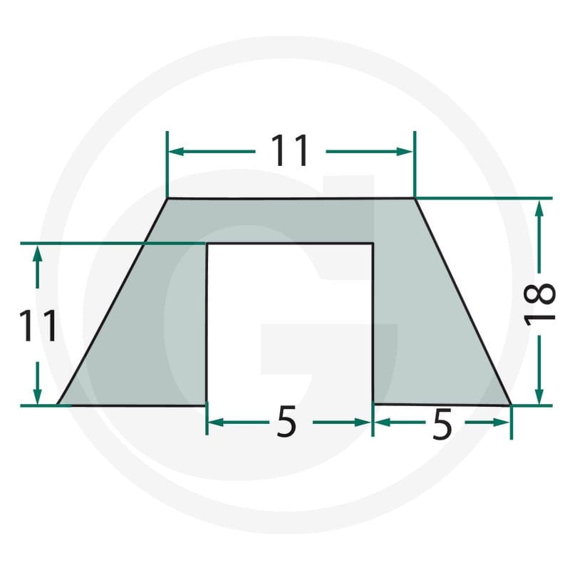 GRANIT Uszczelnienie pokrywy włazu 4058100290000 - Sklep PoltechParts