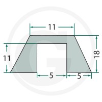 GRANIT Uszczelnienie pokrywy włazu 4058100290000 - Sklep PoltechParts