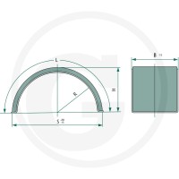 Sauermann Błotnik koła tylnego 28810002 - Sklep PoltechParts