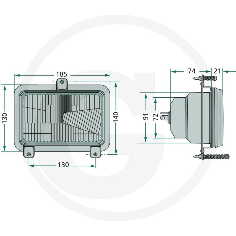 Cobo Reflektor kierunkowy 22705418000 - Sklep PoltechParts