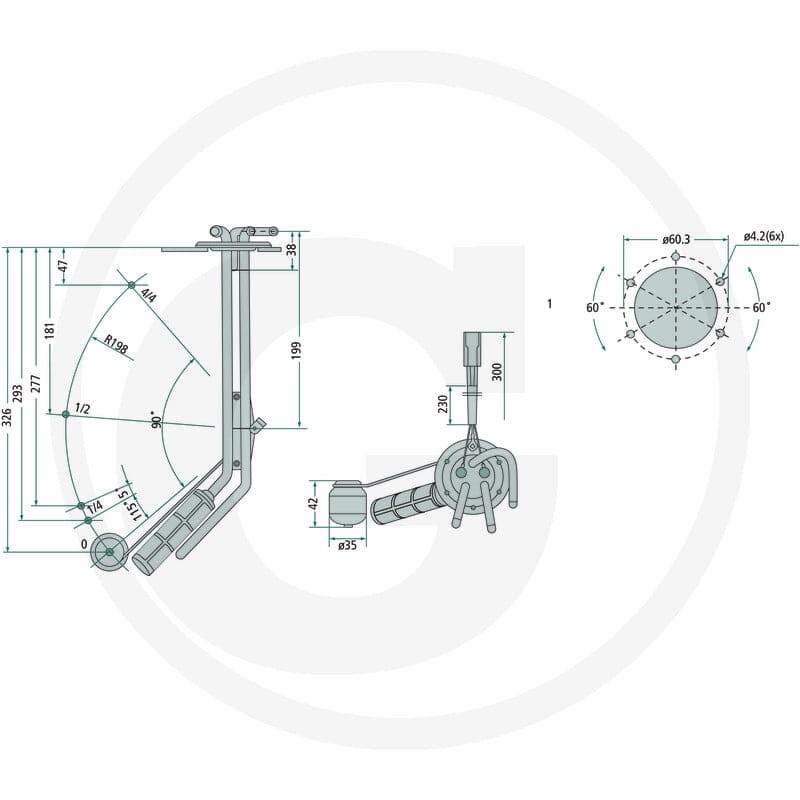 Cobo Wskaźnik poziomu paliwa 22729180000 - Sklep PoltechParts
