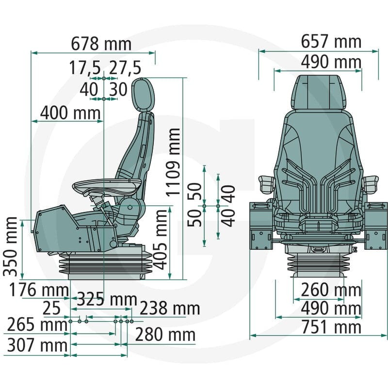GRAMMER Actimo XL 2401294570-12 - Sklep PoltechParts