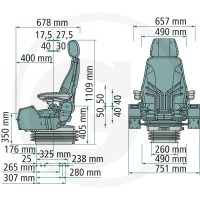 GRAMMER Actimo XL 2401294570-12 - Sklep PoltechParts
