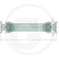 GRANIT Wał Kardana 72706138 - Sklep PoltechParts