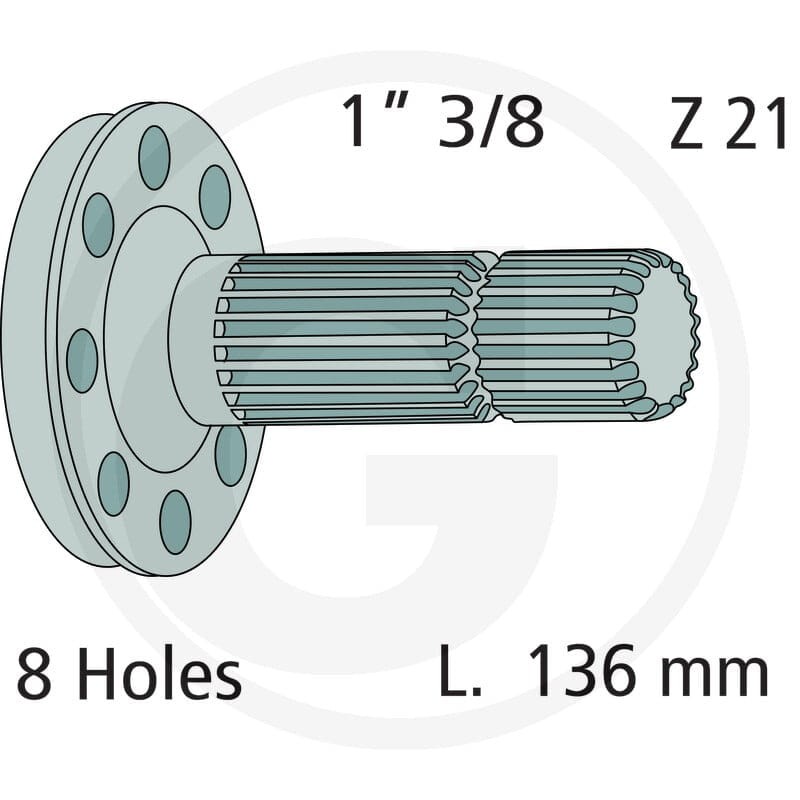 GRANIT Końcówka wałka przekaźnika mocy 70802034 - Sklep PoltechParts