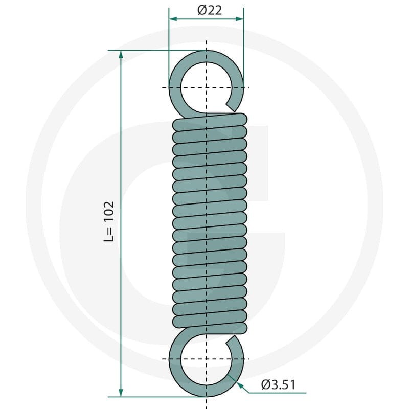 SIMOL Sprężyna zapasowa 2200201 - Sklep PoltechParts