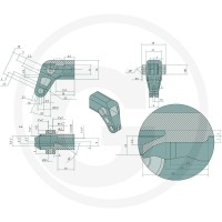 Stabilus Dźwignia kątowa 6549711087 - Sklep PoltechParts