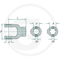 Walterscheid Widełki piasty 395041227 - Sklep PoltechParts