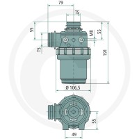 ARAG Filtr ssący 67031220D3 - Sklep PoltechParts