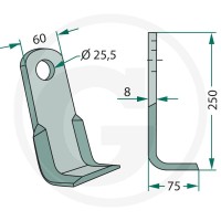 GRANIT Nóż kątowy 18063-FEI-03 - Sklep PoltechParts