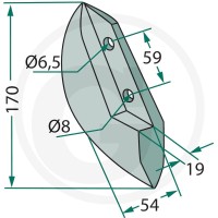 GRANIT Redlica siewnika 18099.ST-02 - Sklep PoltechParts