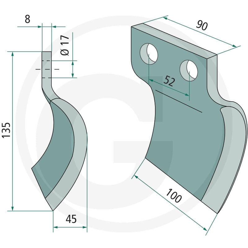 GRANIT Nóż 180633-SDA-02-L - Sklep PoltechParts
