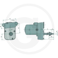 GRANIT Silniczek wycieraczek 654900043 - Sklep PoltechParts