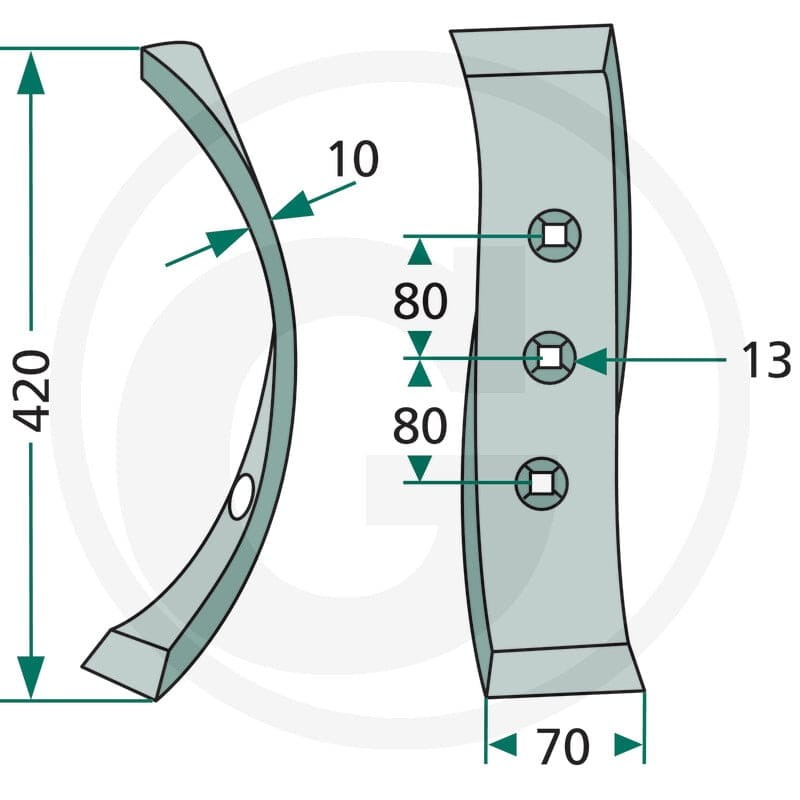 GRANIT Dłuto redlicy 180101.06233 - Sklep PoltechParts