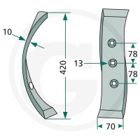 GRANIT Dłuto redlicy 180101.06234 - Sklep PoltechParts