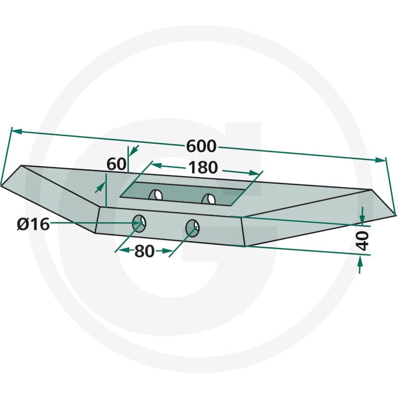 GRANIT Dziób redlicy 180101.5003 - Sklep PoltechParts
