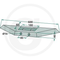 GRANIT Dziób redlicy 180101.5003 - Sklep PoltechParts