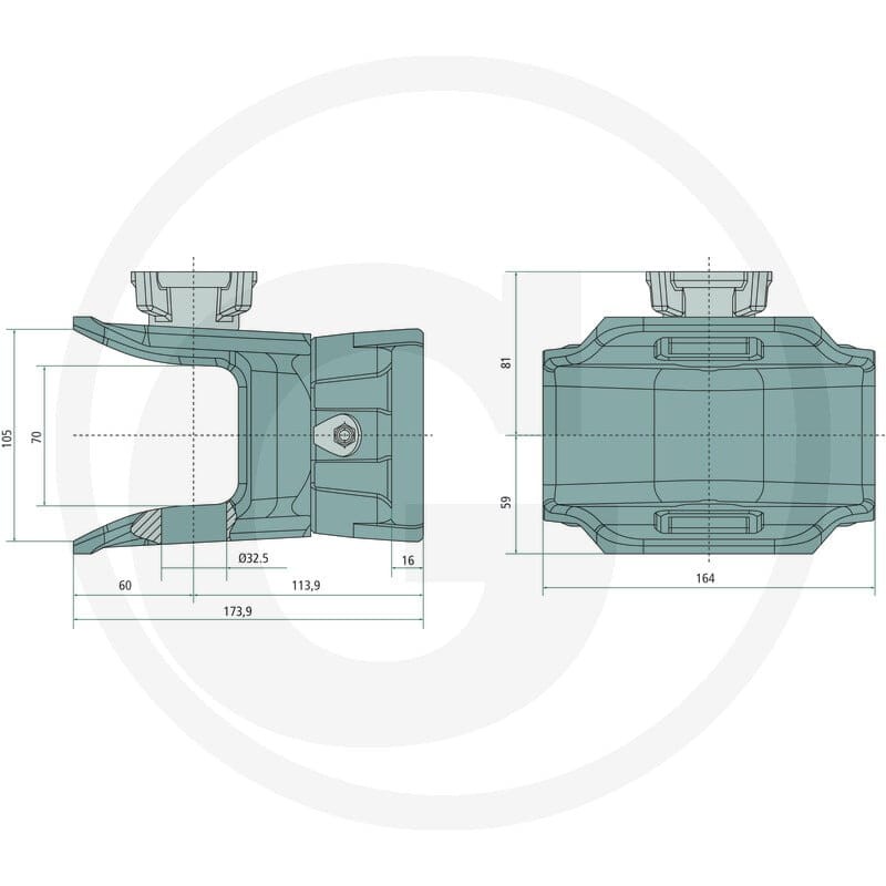 Rockinger Zaczep automatyczny z kołnierzem 787810B30506 - Sklep PoltechParts