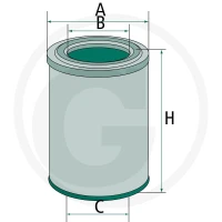 MANN FILTER Filtr powietrza 565C1362 - Sklep PoltechParts