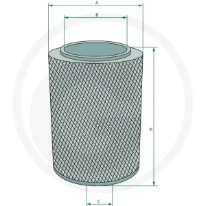 MANN FILTER Filtr powietrza wtórnego 565CF22269