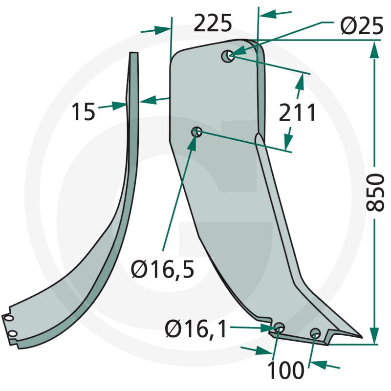 GRANIT Ząb Bison 180101.06027 - Sklep PoltechParts