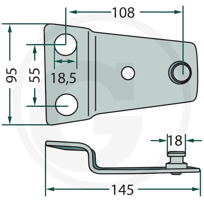 GRANIT Trzymak noża 5259509561 - Sklep PoltechParts