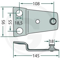 GRANIT Trzymak noża 5259509561 - Sklep PoltechParts