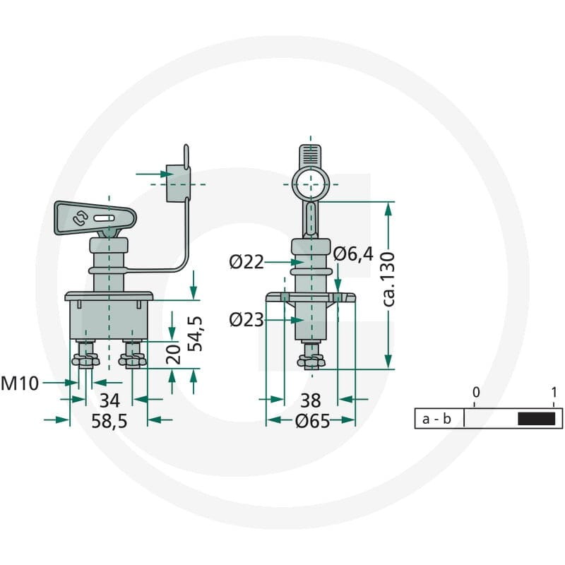 GRANIT Odłącznik akumulatorowy 507290020 - Sklep PoltechParts