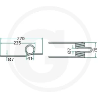 GRANIT Palec przetrząsacza pokosów 525150052 - Sklep PoltechParts