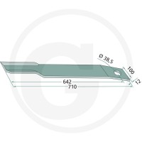 GRANIT Nóż 18063-IND-245L - Sklep PoltechParts