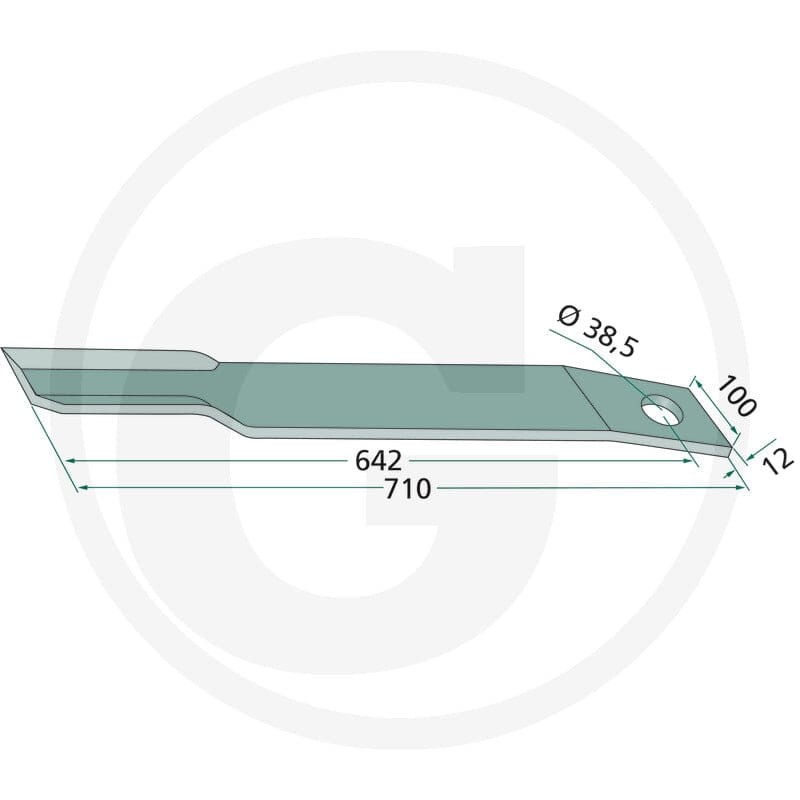 GRANIT Nóż 18063-IND-245R - Sklep PoltechParts