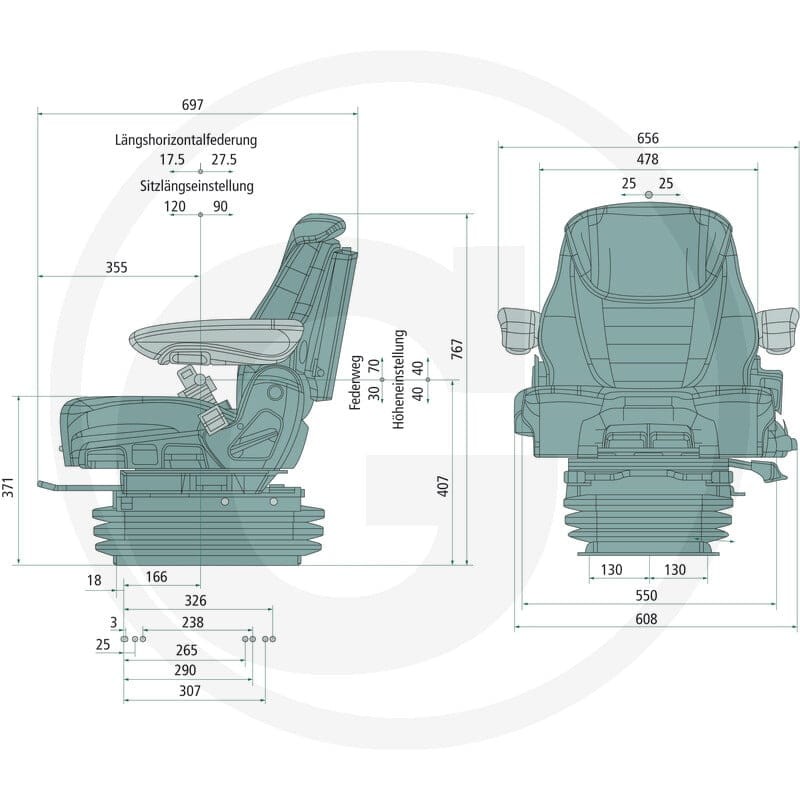 GRAMMER Maximo Evolution Dynamic 2401288764 - Sklep PoltechParts