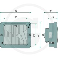 GRANIT Wkład reflektora kierunkowego 70799205 - Sklep PoltechParts
