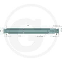 GRANIT Przegubowy drążek zabezpieczający 83910057 - Sklep PoltechParts