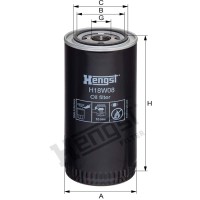 Hengst Filtr oleju H18W08 866H18W08 - Sklep PoltechParts