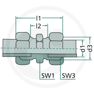 Złączka gwintowana prosta 500430104