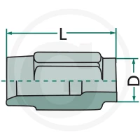 Oprawa gwintowana 500420910 - Sklep PoltechParts