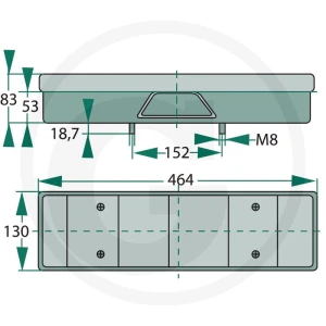 PROPLAST Klosz lampy 50240237111