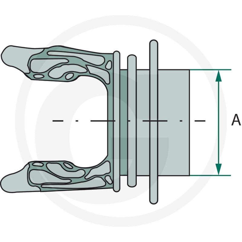 BONDIOLI & PAVESI Widełki wciskowe 4155720N3852 - Sklep PoltechParts