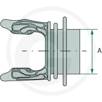 BONDIOLI & PAVESI Widełki wciskowe 4155720N3852 - Sklep PoltechParts